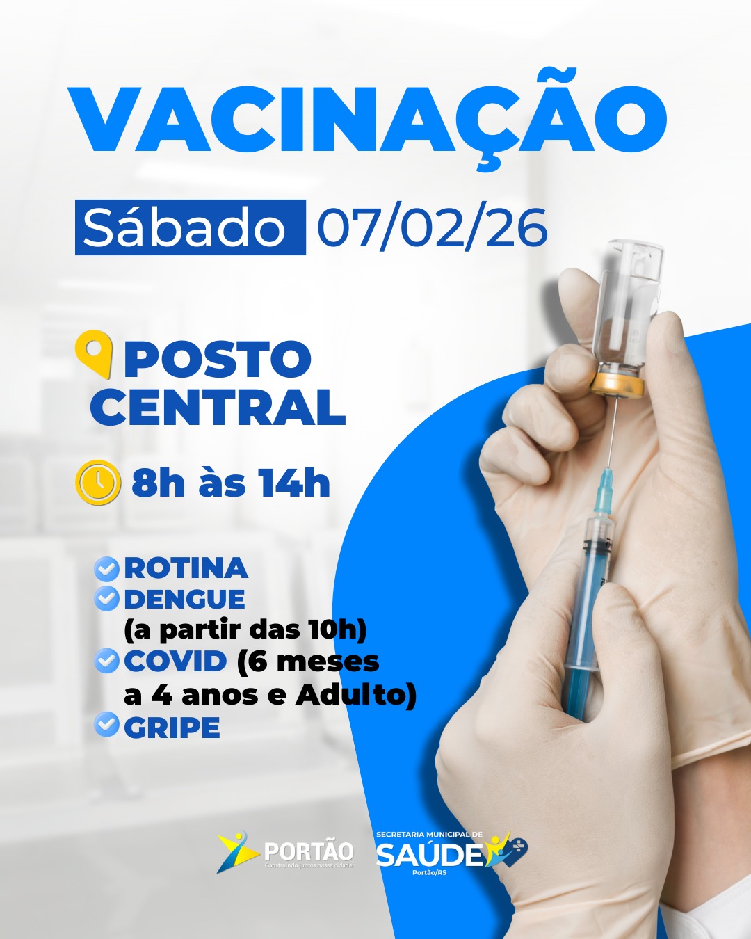 Postagem feita no Instagram da Prefeitura