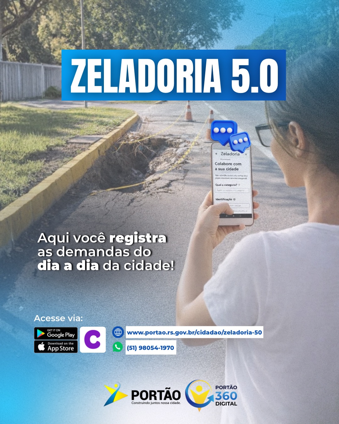 Postagem feita no Instagram da Prefeitura