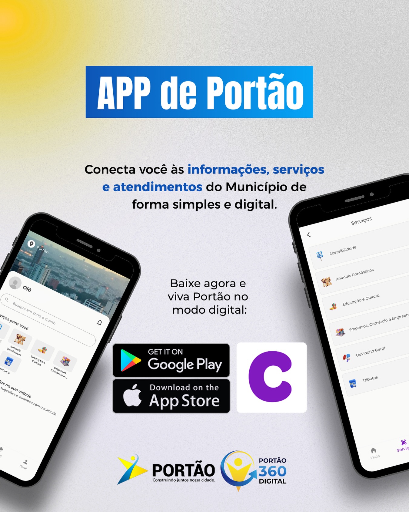Postagem feita no Instagram da Prefeitura