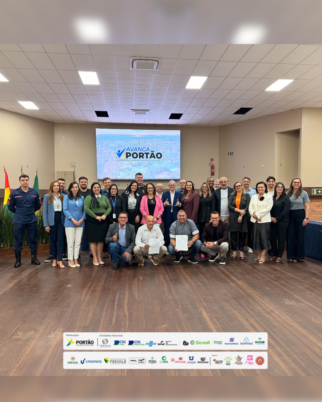 Postagem feita no Instagram da Prefeitura