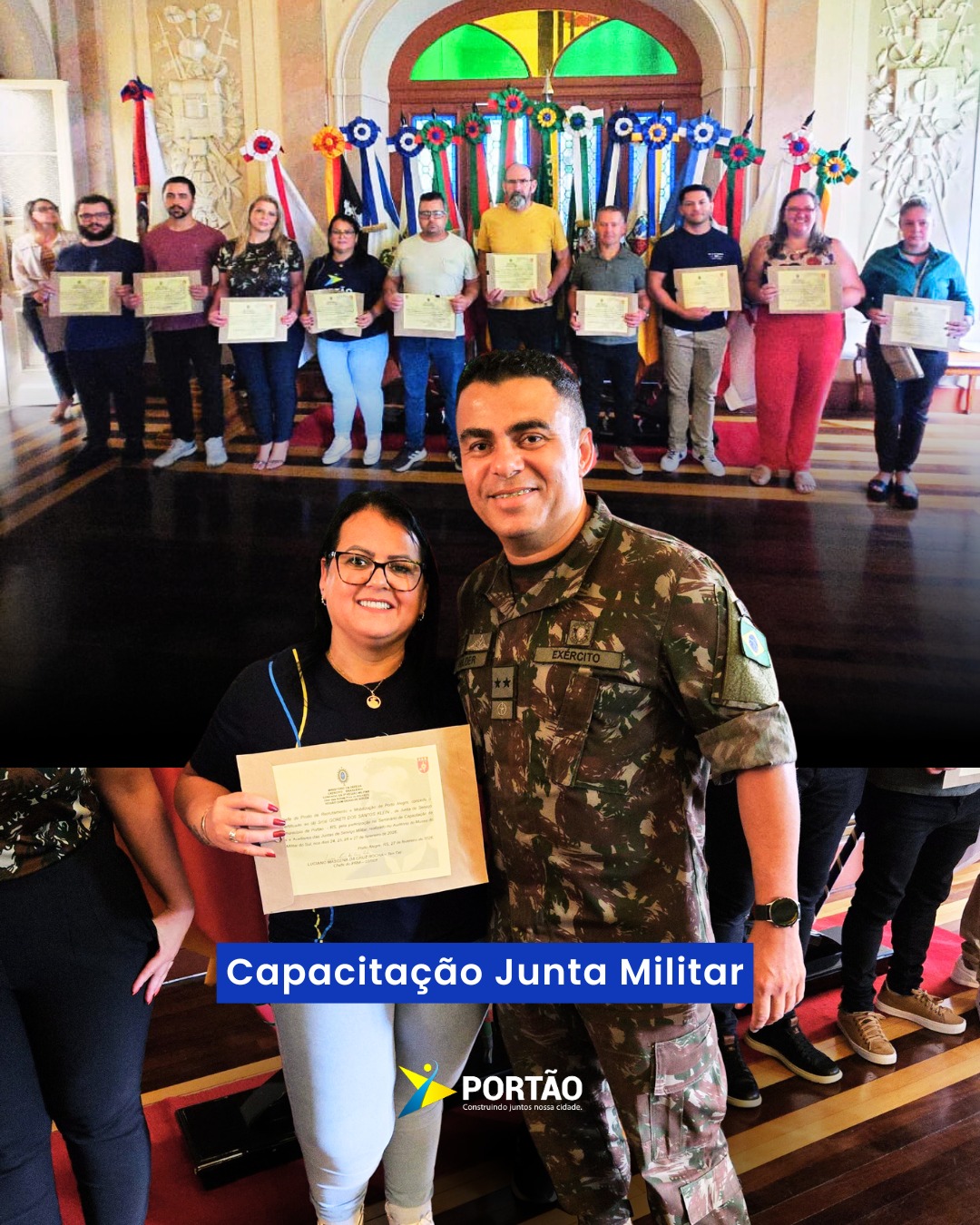 Postagem feita no Instagram da Prefeitura