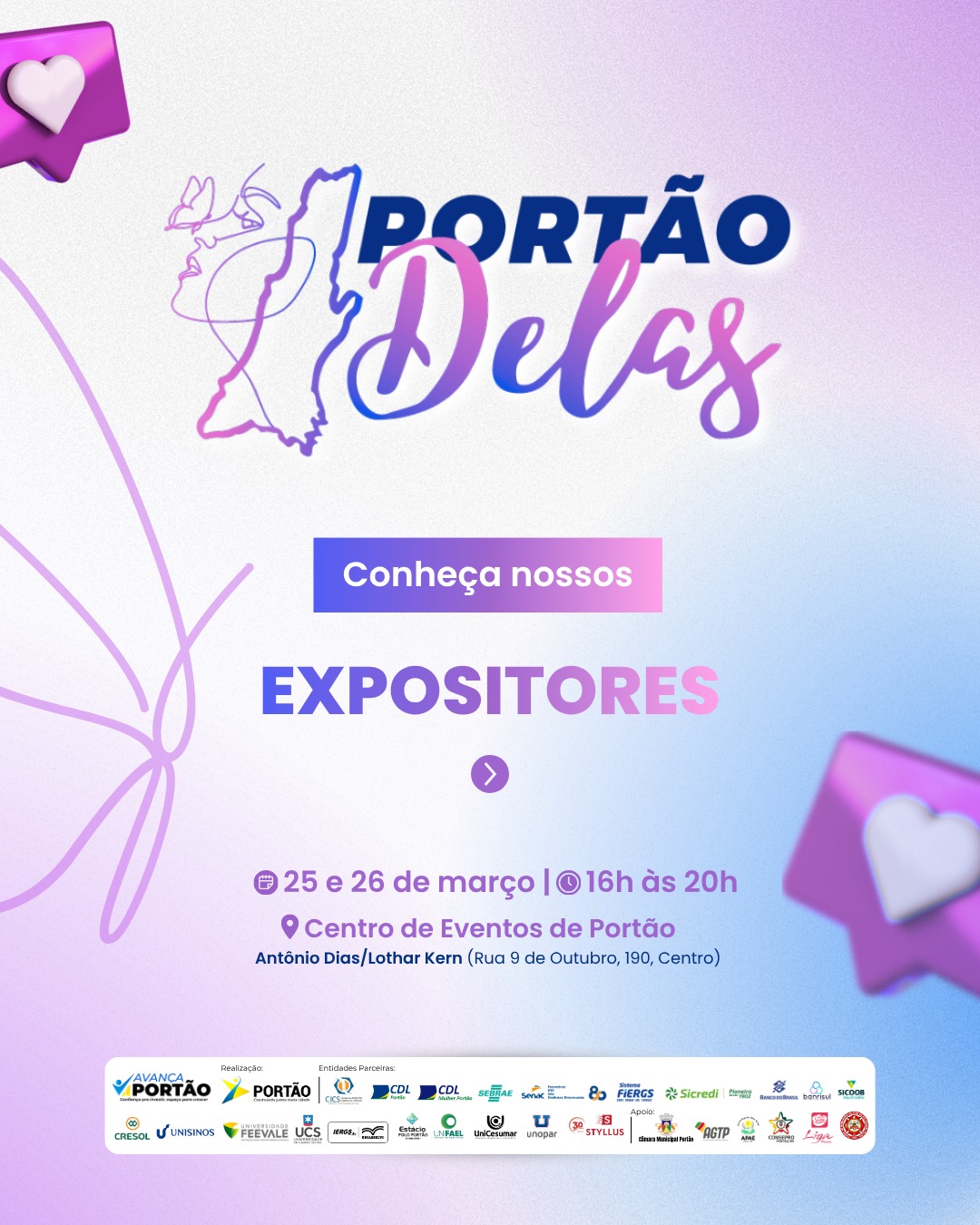 Postagem feita no Instagram da Prefeitura