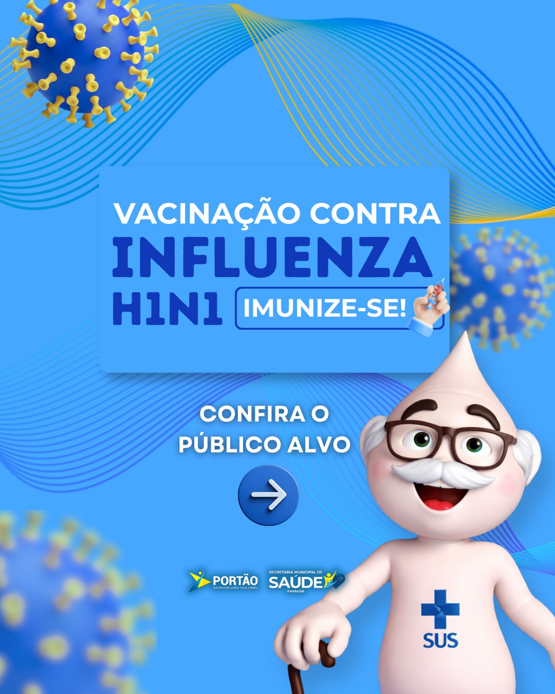 Postagem feita no Instagram da Prefeitura