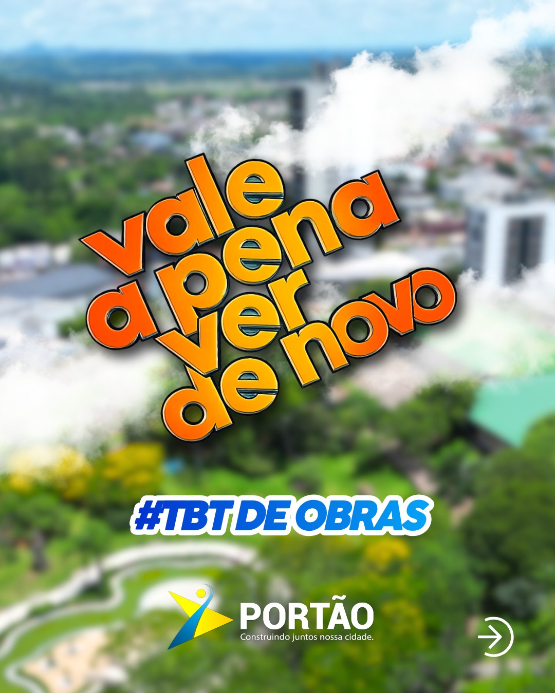 Postagem feita no Instagram da Prefeitura