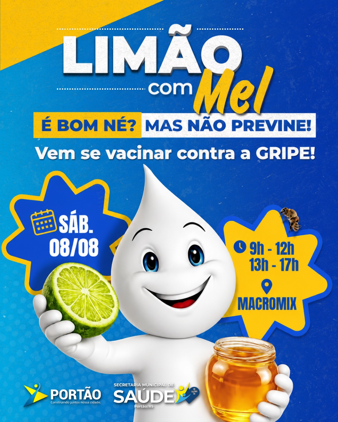 Postagem feita no Instagram da Prefeitura